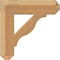 Ekena Millwork Funston Craftsman Rough Sawn Bracket, Western Red Cedar, 6"W x 26"D x 26"H BKT06X26X26FST04RWR - alternate 2